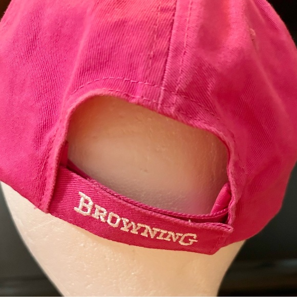 Hat Browning baseball cap woman adjustable pink - Picture 3 of 4